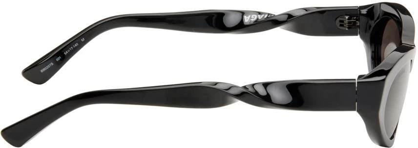 Balenciaga Black Cat-Eye Sunglasses 2