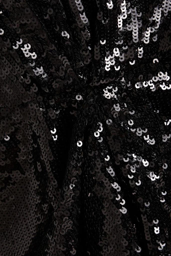 GAUGE81 Midar gathered sequined twill mini dress 4
