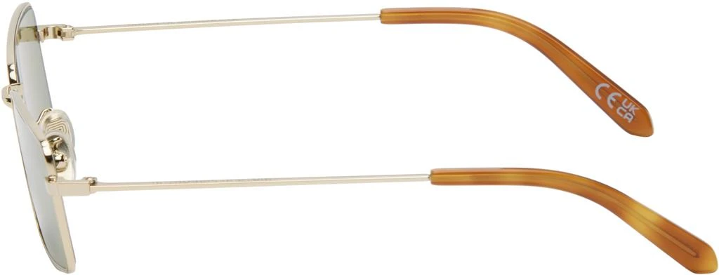 Retrosuperfuture Gold Chopper Sunglasses 3