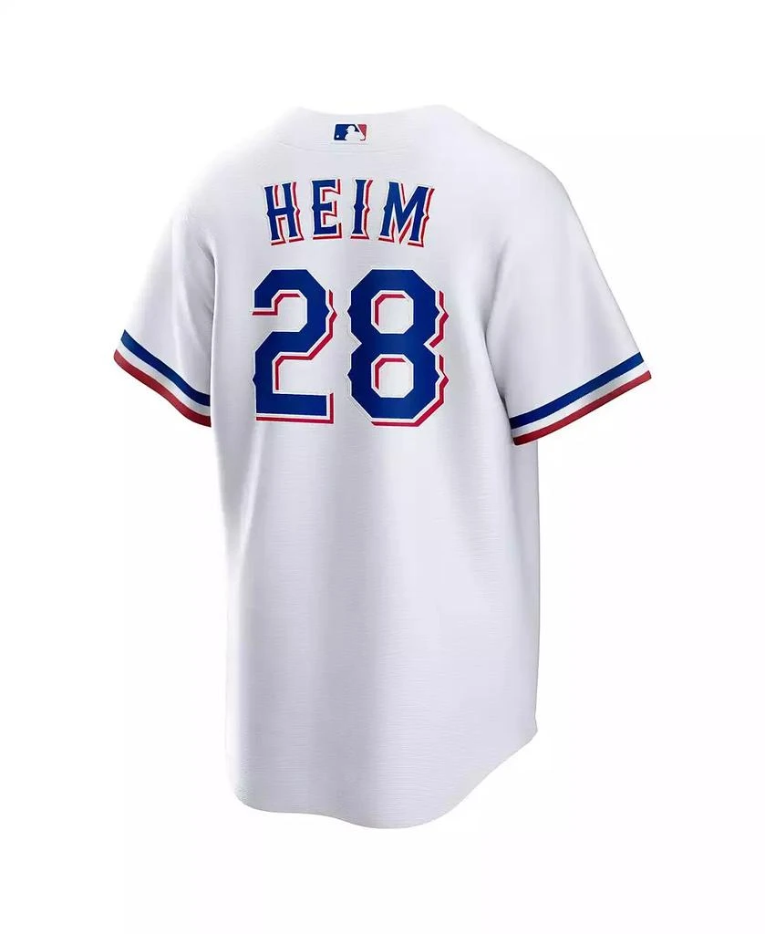 NIKE Men's White Jonah Heim Texas Rangers Home Replica Jersey 2