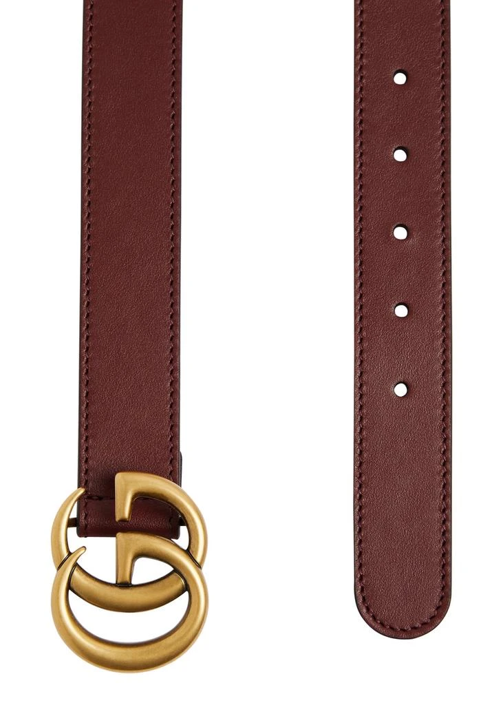 Gucci KIDS GG leather belt 2