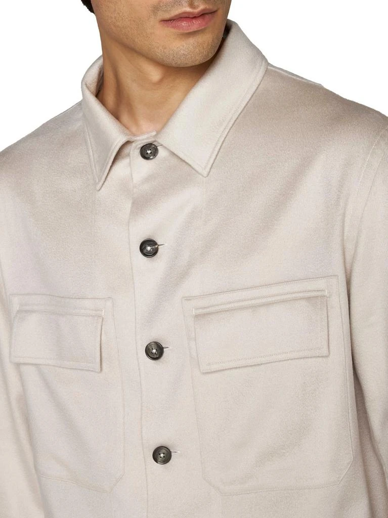 Zegna Zegna Oasi Buttoned Straight Hem Shirt 5