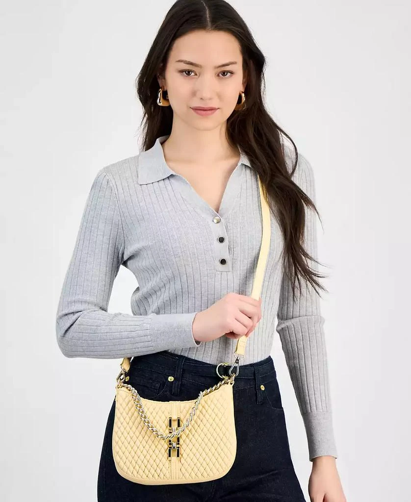 INC International Quynn Small Quilted Crossbody, Exclusively at Macy's 7