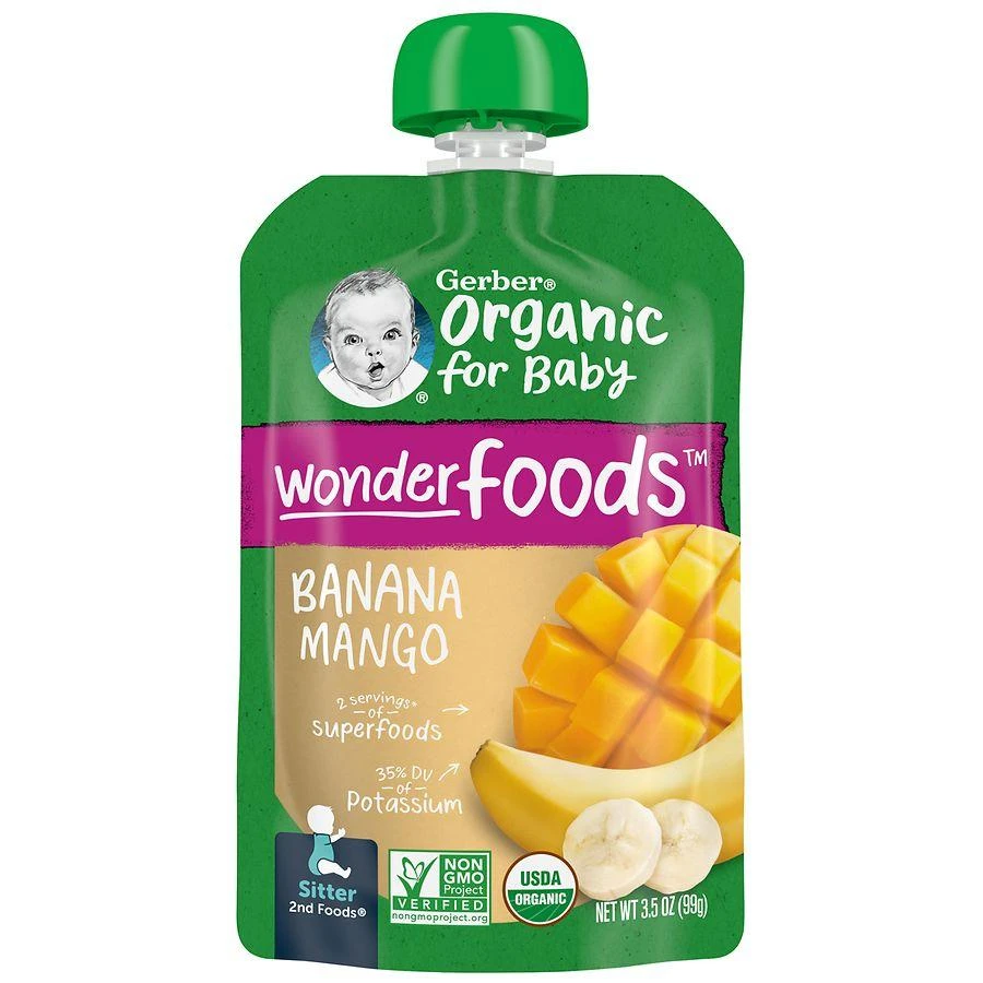 Gerber 2nd Foods Puree Banana Mango