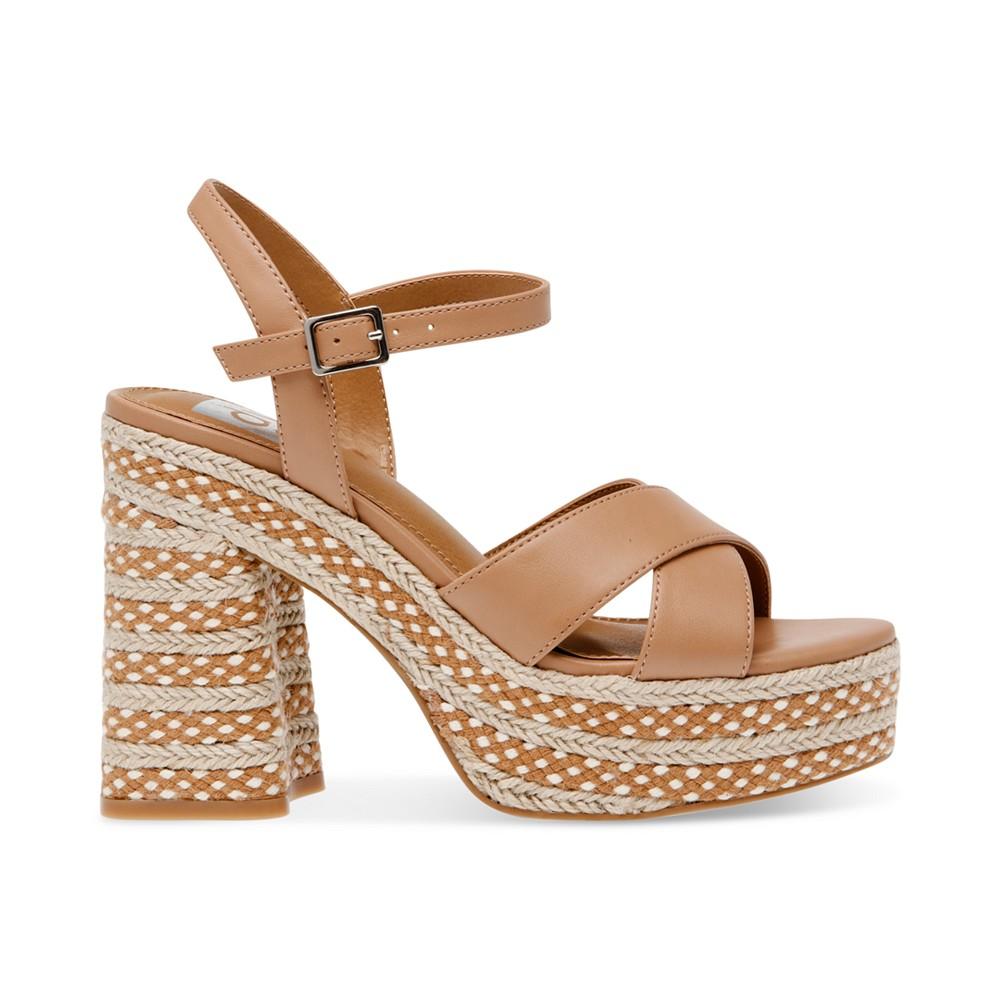 DV Dolce Vita Women's Wilsun Crossband Ankle-Strap Platform Dress Sandals