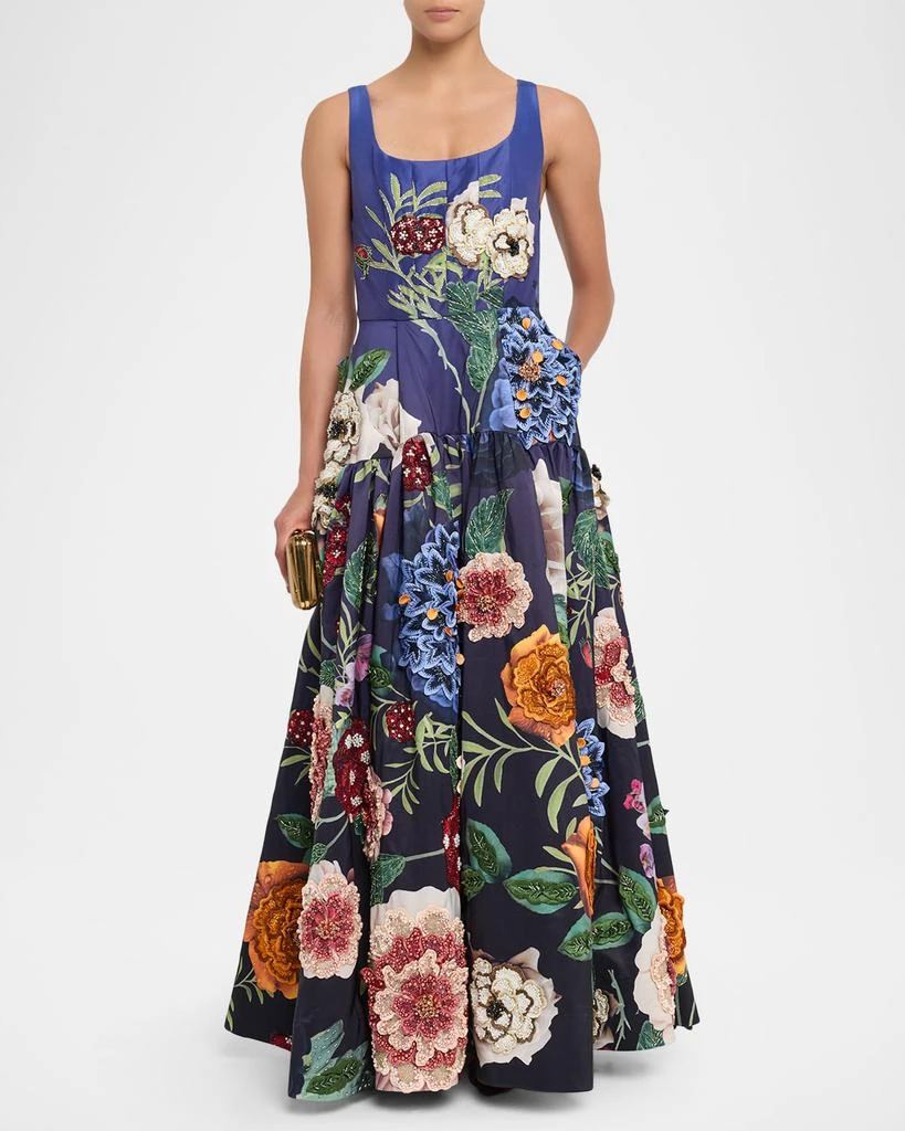 Alice + Olivia Magic Garden Gradient Maxine Embellished Gown - Dresses &  Skirts - Compare Prices from 8+ Stores - Free Shipping - BeyondStyle
