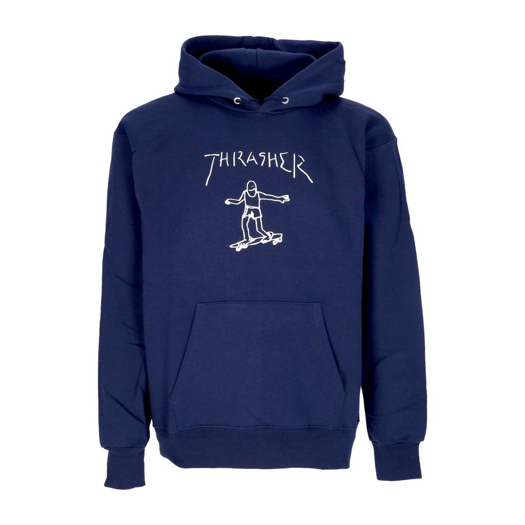 Thrasher Gonz Hoodie Men's Hoodie Navy/white