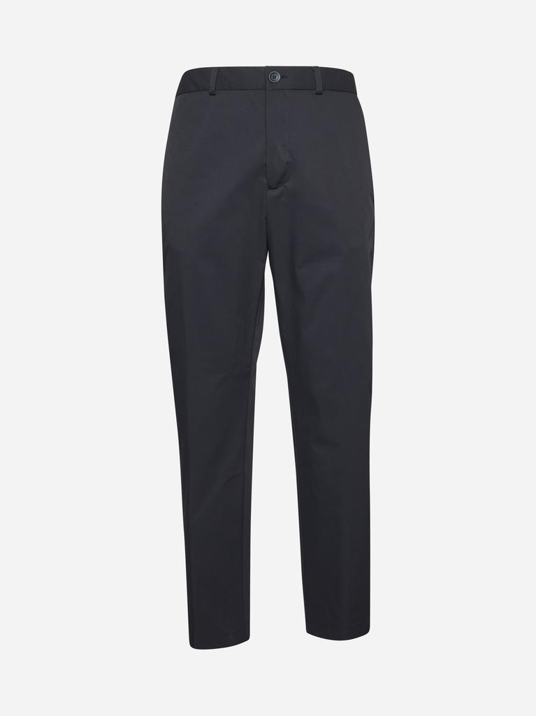 Herno Blue Cotton Feel trousers