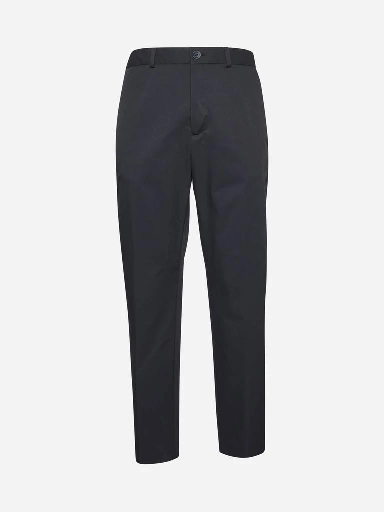 HERNO Blue Cotton Feel trousers 1