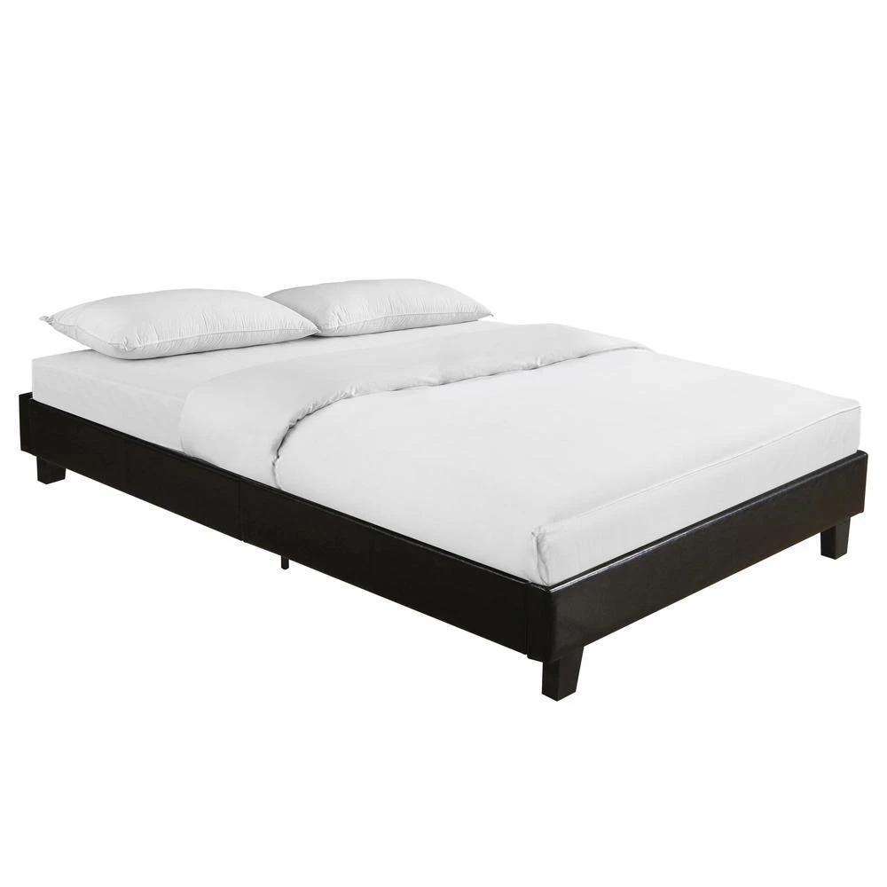 Camden isle Acton Platform Bed, Queen, Black/ Black 2