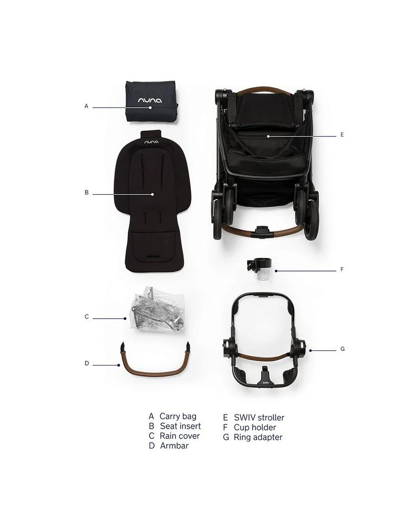 Nuna SWIV + PIPA urbn Travel System 7