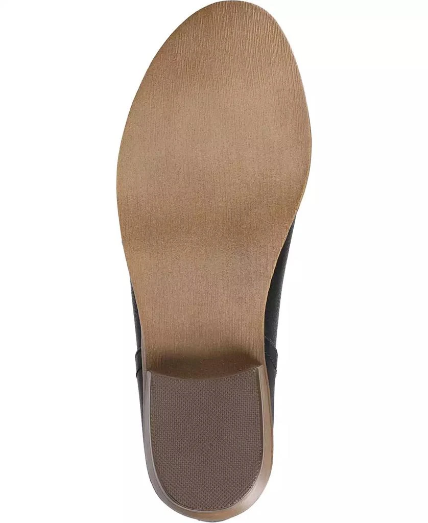 Journee Collection Journee Women's Rimi Pull On Stacked Heel Booties 5