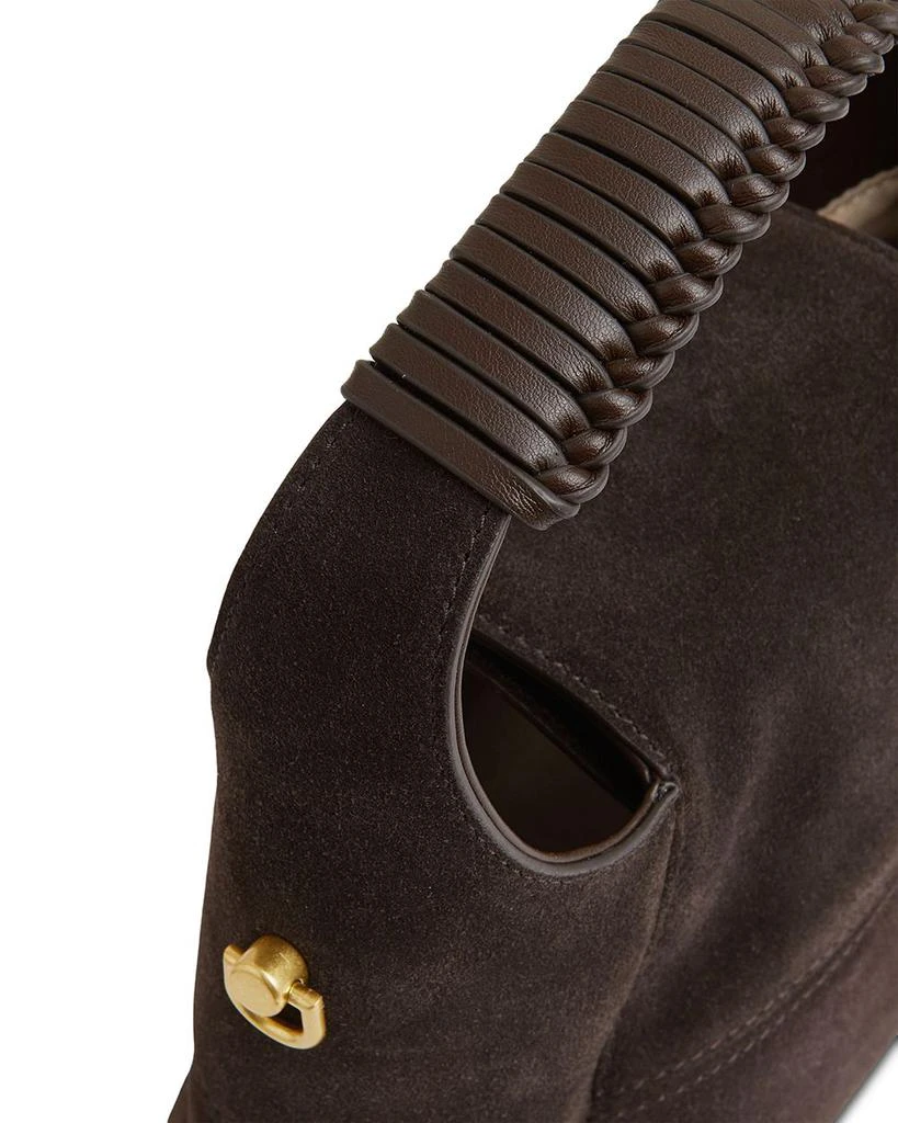 REISS Octavia Suede Shoulder Bag 4