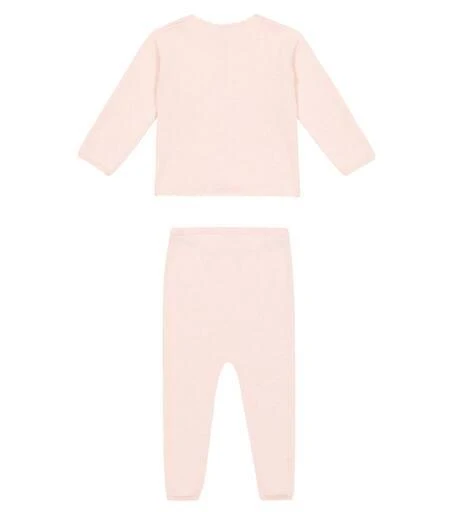 Bonpoint Baby Angelou cotton-blend T-shirt and pants 4