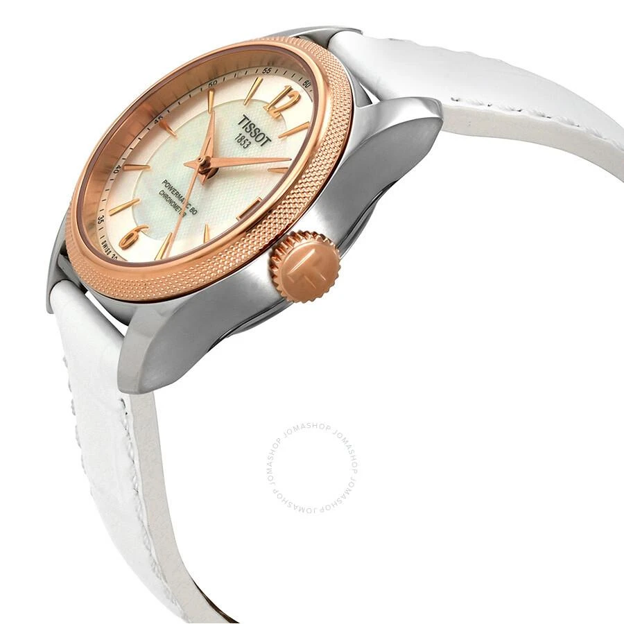 Tissot T-Classic Ballade Automatic Mother of Pearl Dial Ladies Watch T108.208.26.117.00 2