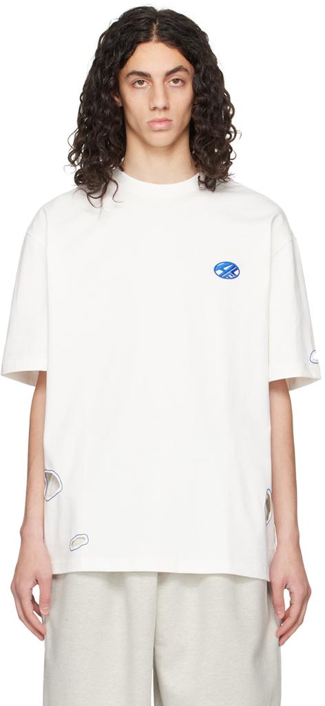 ADER error White Cutout T-Shirt