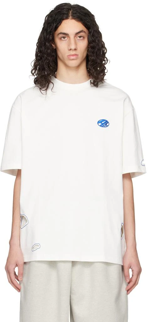 ADER error White Cutout T-Shirt 1