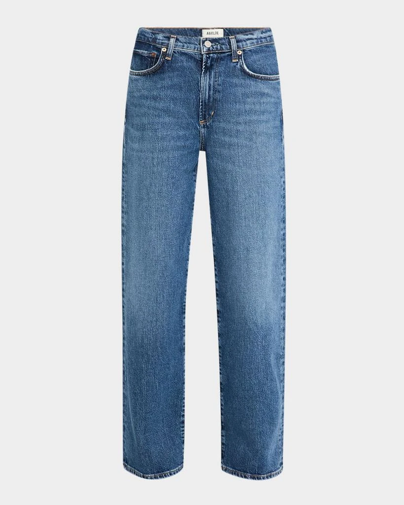 AGOLDE Harper Mid-Rise Relaxed Straight Jeans 1