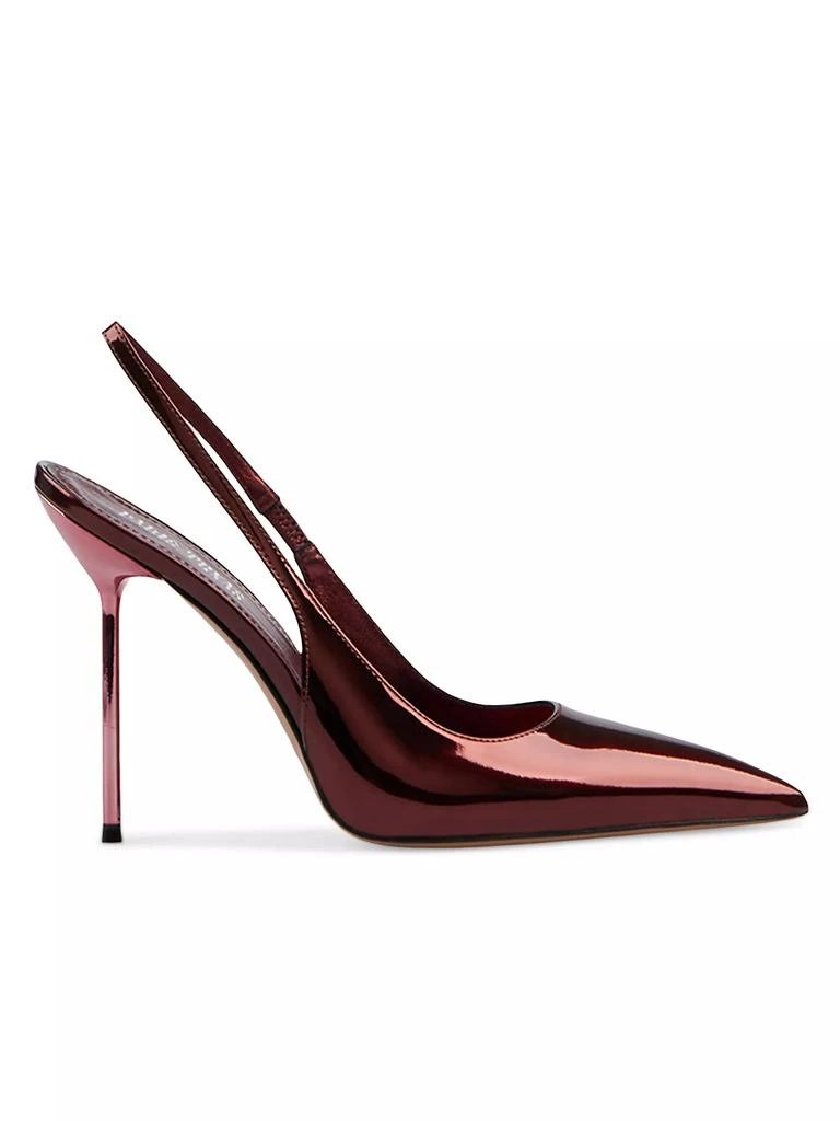 Paris Texas Lidia 105MM Patent Leather Slingback Pumps 1