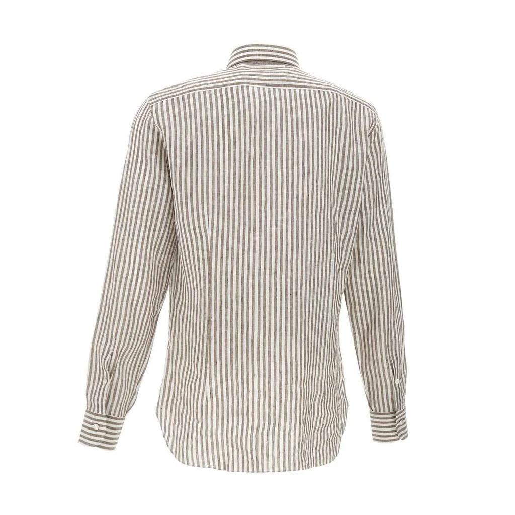 BARBA Barba Striped Button-Down Shirt 2