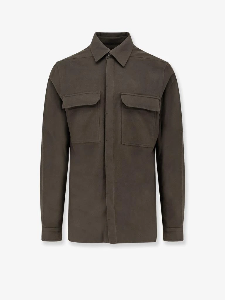 Rick Owens Cotton flannel shirt 1