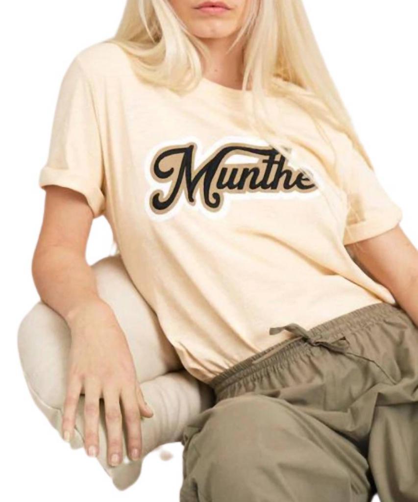MUNTHE Munthe - Harp Tee