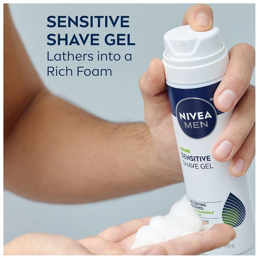 Nivea Sensitive Shaving Gel 10