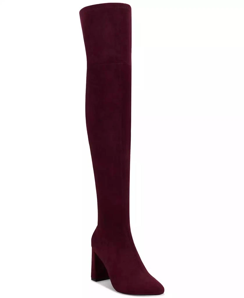Jeffrey Campbell Parisah Block-Heel Pointed-Toe Over-the-Knee Dress Boots 1
