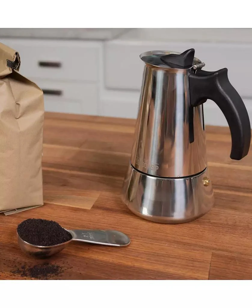 London Sip Stainless Steel Coffee Maker 3-cup 6