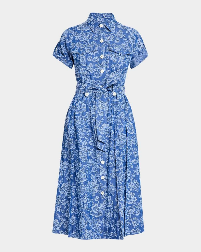 Derek Lam Gaelle Belted Utility Dress 1