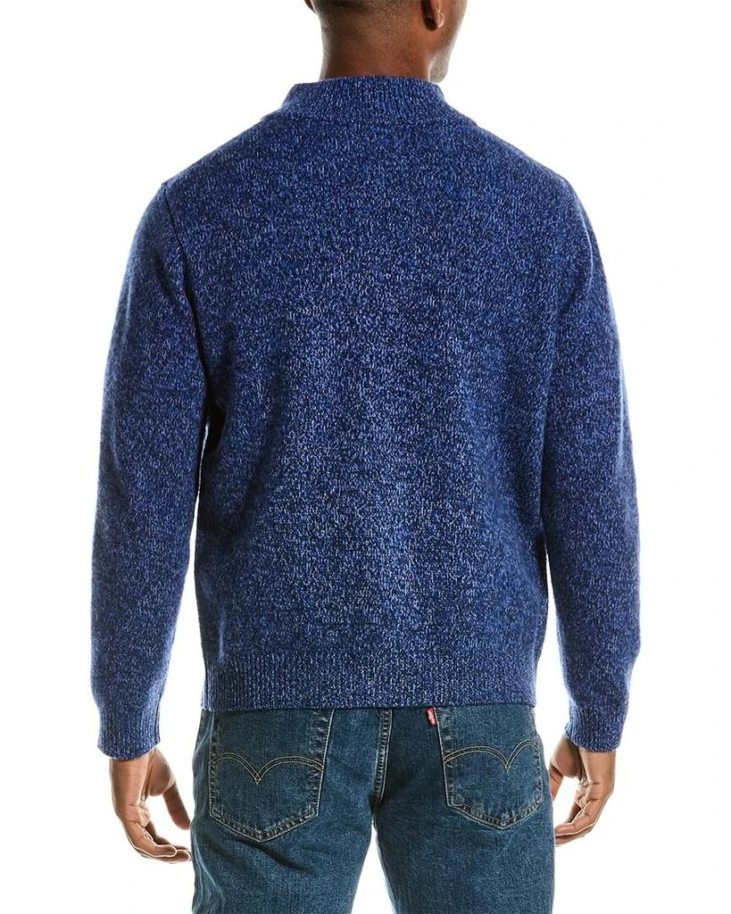 Scott & Scott London Scott & Scott London Wool 1/4-Zip Mock Sweater 2