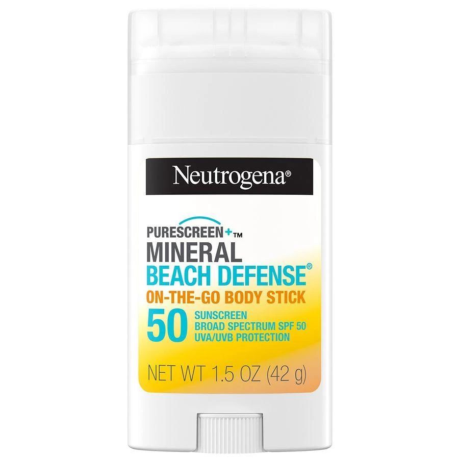 Neutrogena Purescreen+ Mineral Beach Defense Sunscreen Stick SPF 50 1