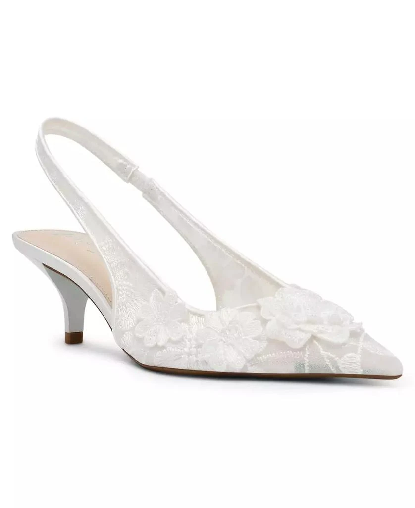 Betsey Johnson Women's Dian Floral Slingback Pumps 1