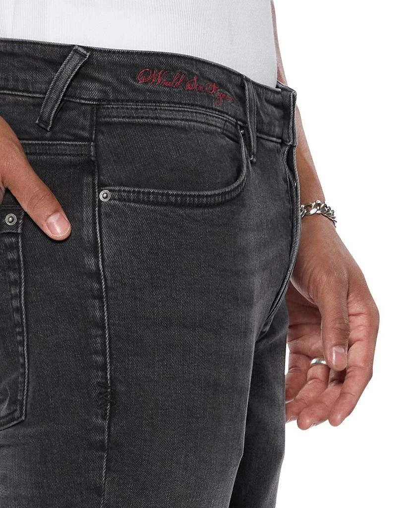 Ksubi Van Winkle Skinny Fit Jean in Black 7