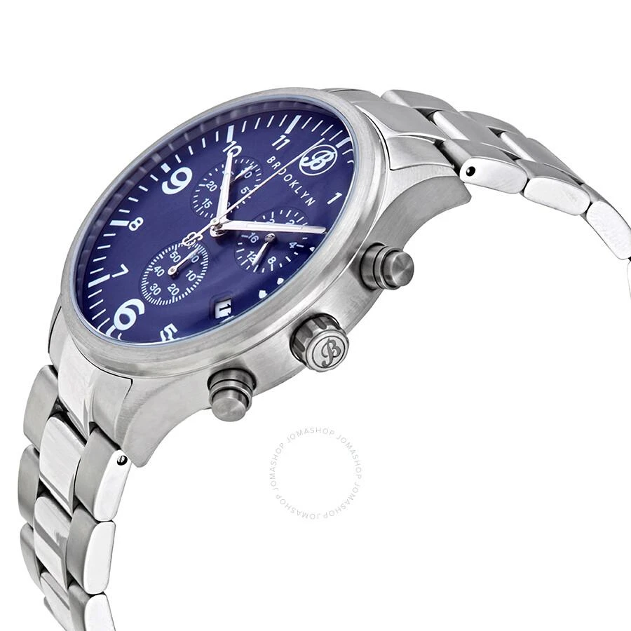 Brooklyn Watch Co. Bedford Brownstone II Quartz Blue Dial Men's Watch 308-BLU-2 2