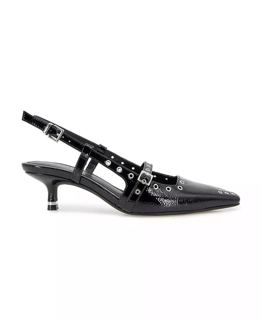 Kenneth Cole Women's Martha Eyelet Kitten Heel Pumps 2