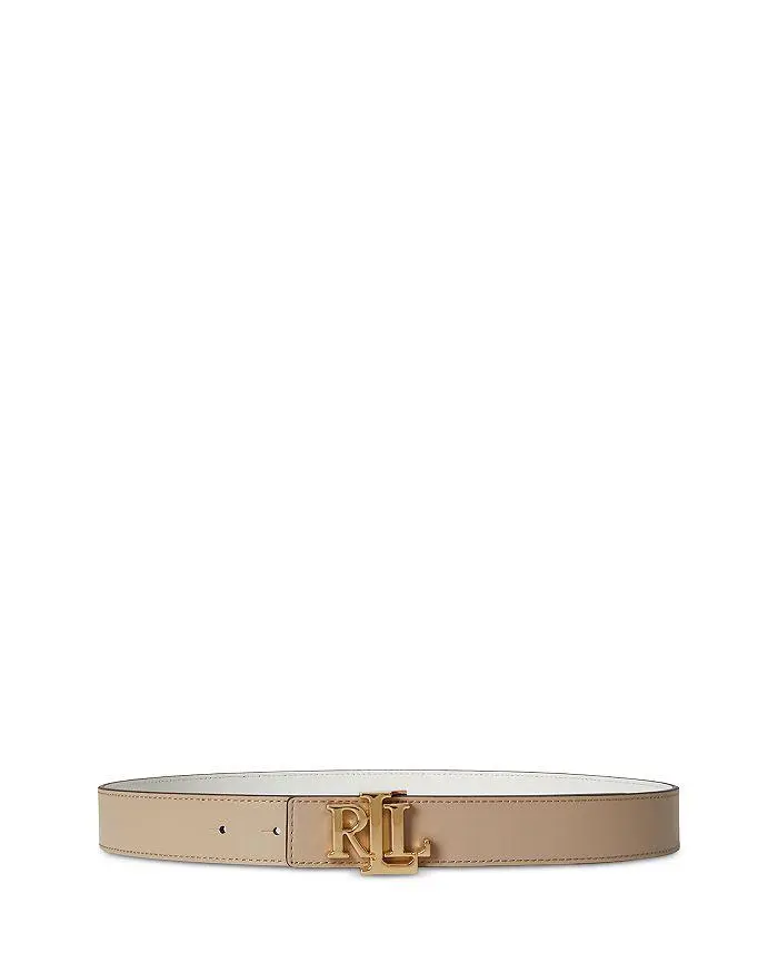 Ralph Lauren Logo Reversible Leather Belt