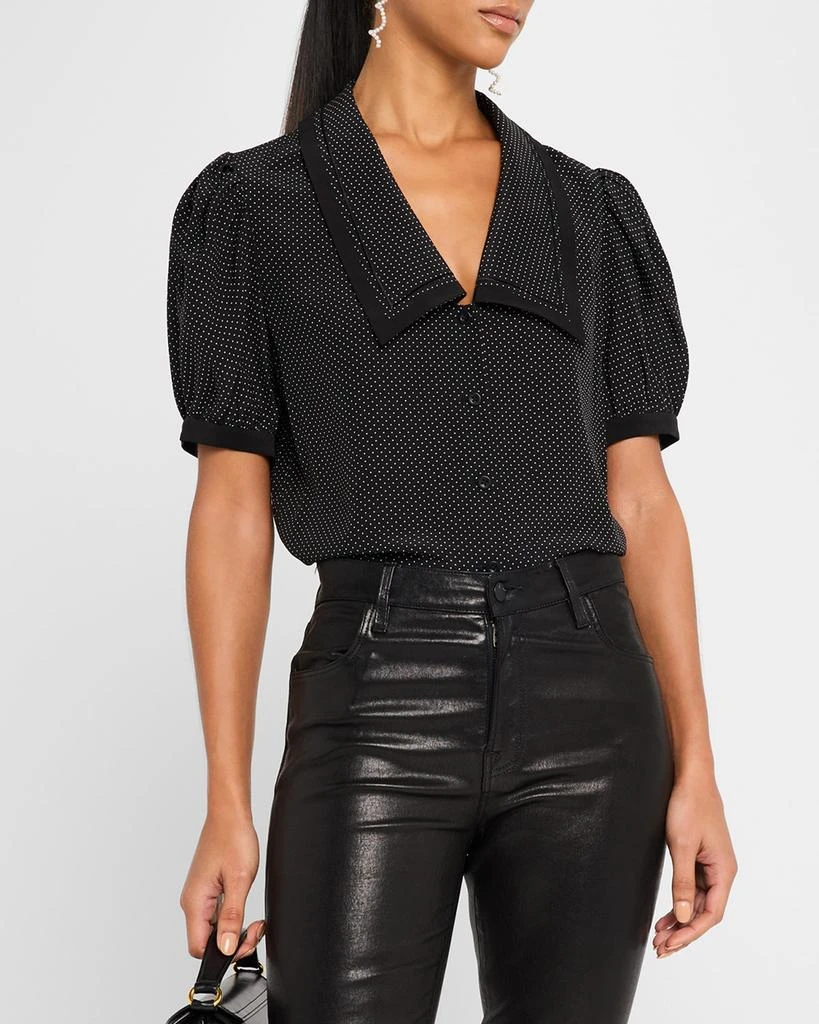 FRAME ​The Polka Dot Sailor Blouse 5