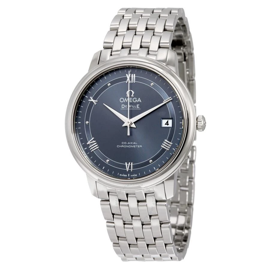 Omega De Ville Prestige Automatic Blue Dial Unisex Watch 424.10.37.20.03.002 1