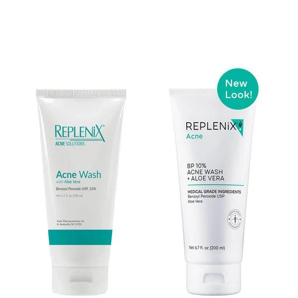Replenix Replenix BP 10% Acne Wash + Aloe Vera 2
