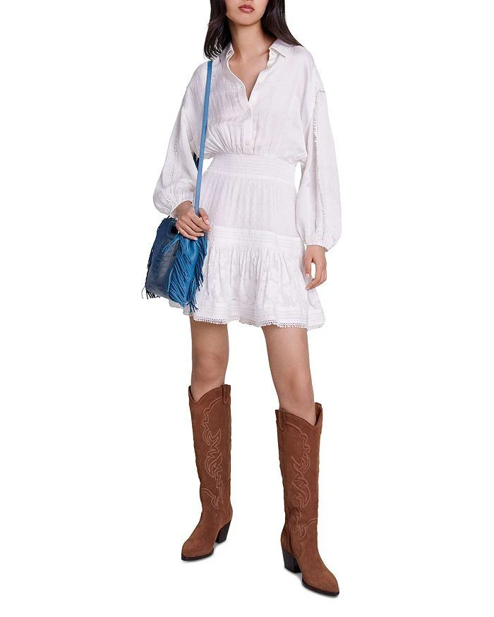 Maje Ripone Shirt Dress 3