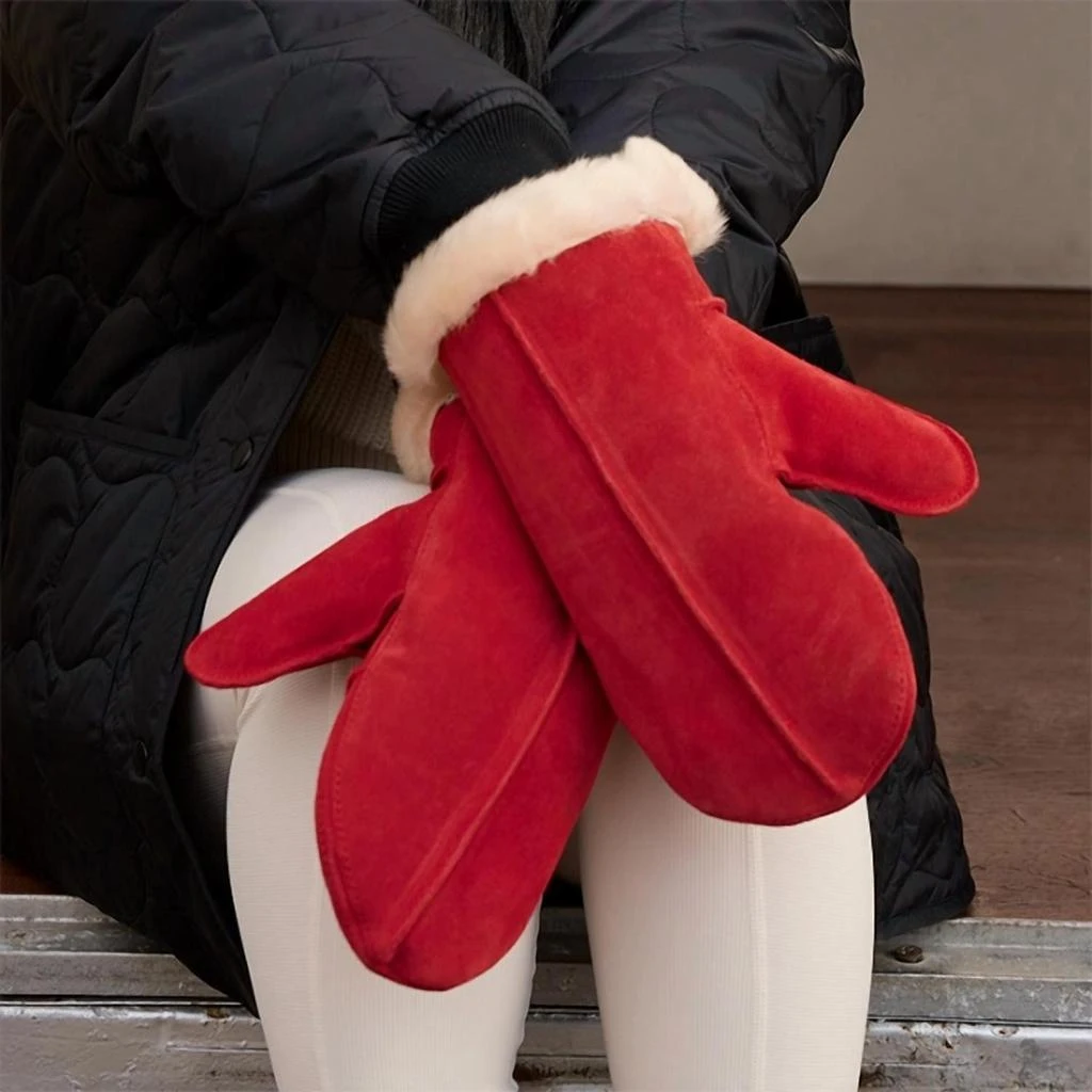 Minnetonka Minnetonka - Women
s Sheepskin Mittens 2