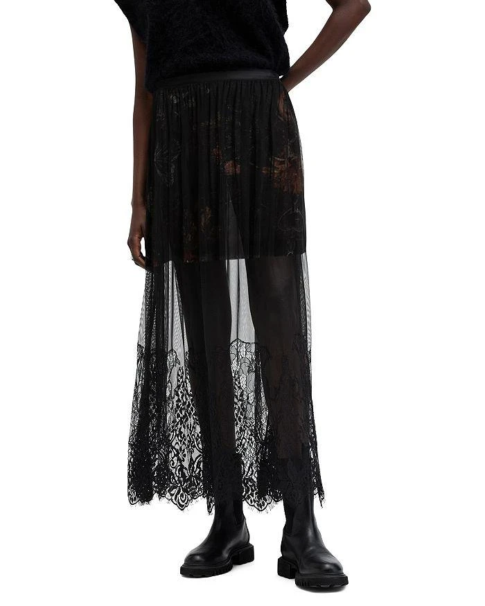 ALL SAINTS Ariella Lace Skirt 1