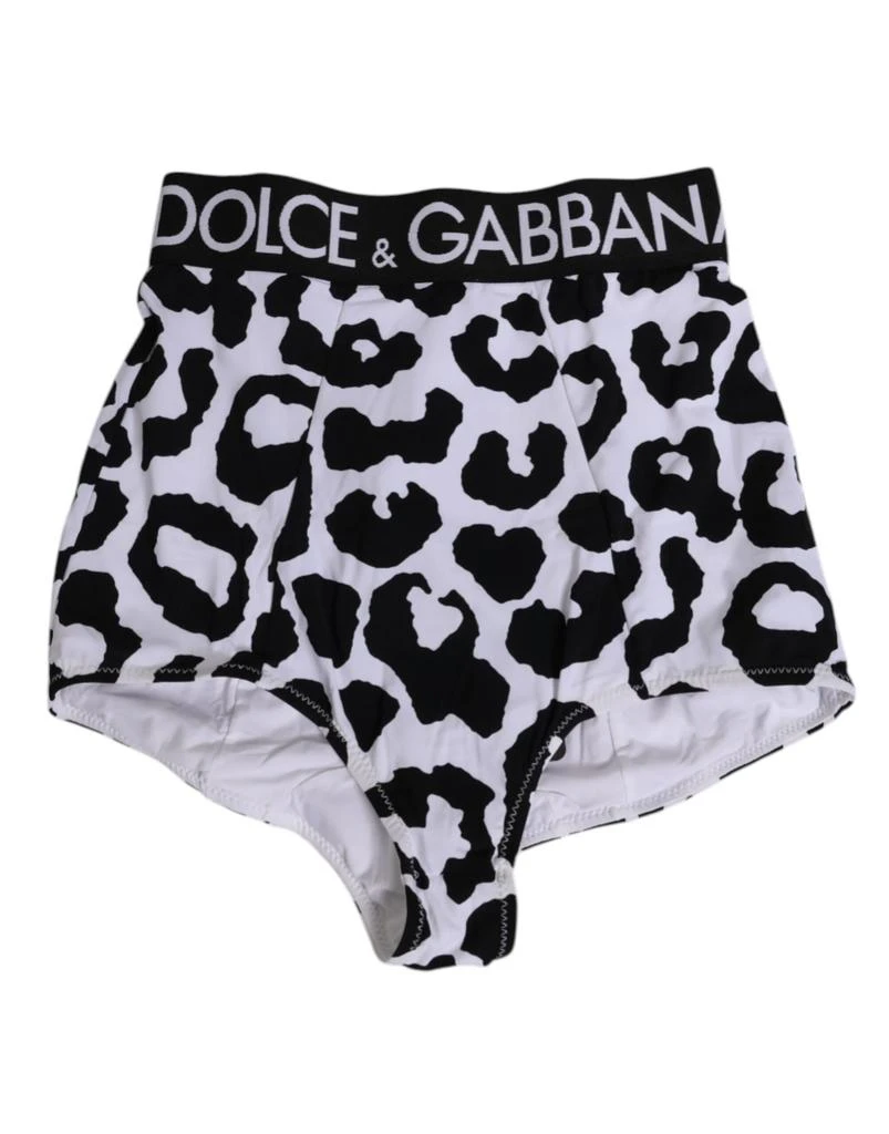 Dolce 
Gabbana Leopard Nylon High Waist Girdle Women
s Underwear