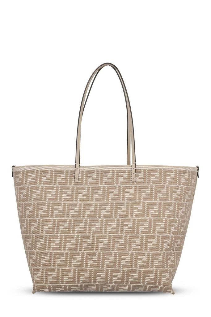 Fendi Fendi Roll Striped Large Reversible Tote Bag 2