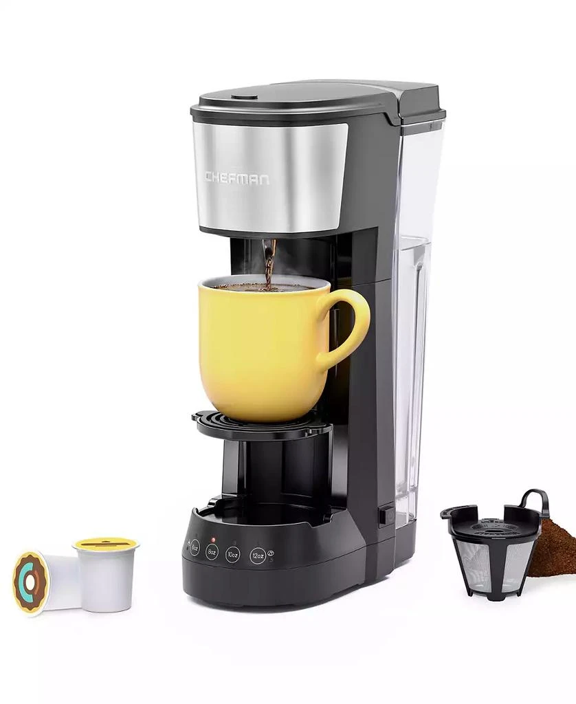 Chefman 40oz InstaCoffee Max+ Single Serve Coffee Maker with  Reservoir 2