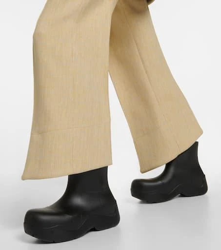 Bottega Veneta Puddle rubber ankle boots - Boots - Free  display picture 1