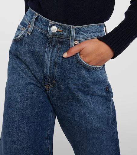 AGOLDE Harper mid-rise straight jeans 4