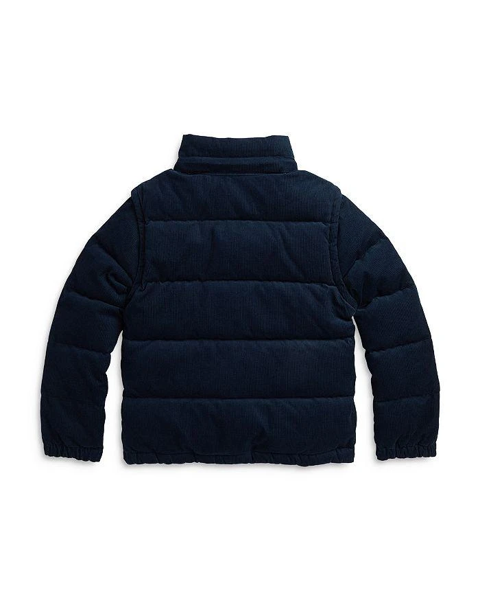 Polo Ralph Lauren Boys' Convertible Corduroy Down Jacket - Little Kid, Big Kid 3