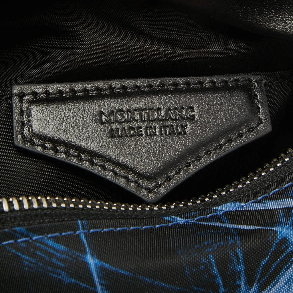 MontBlanc Montblanc Black/Blue Nylon Meisterstuck Selection Glacier Belt Bag 10